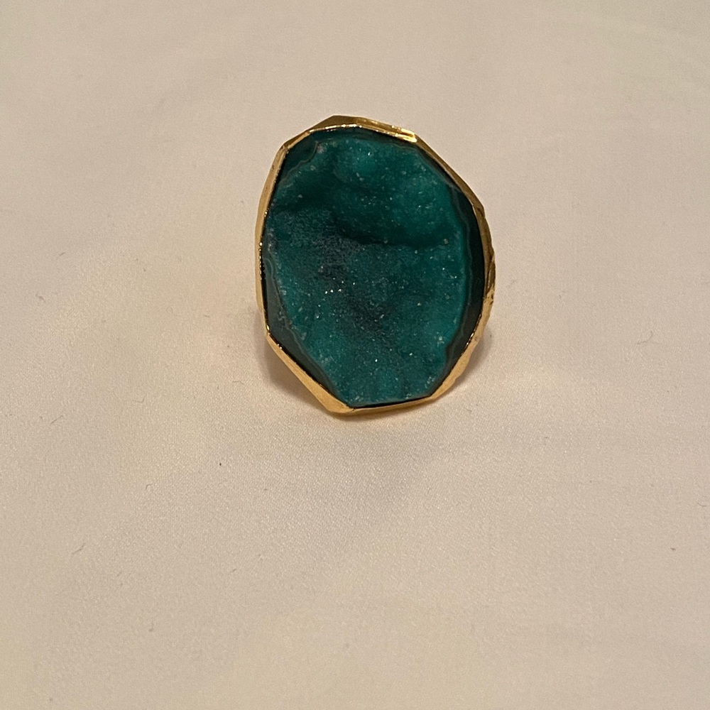 Robyn Rhodes turquoise cocktail ring